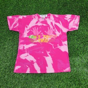 Vintage 80s Signal Bleached Shirt Womens Medium 19x22 Pink